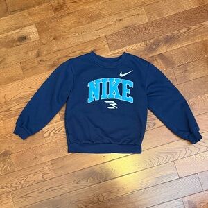 Nike Navy Blue Crewneck Sweatshirt